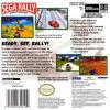 Sega Rally Championship Box Art Back